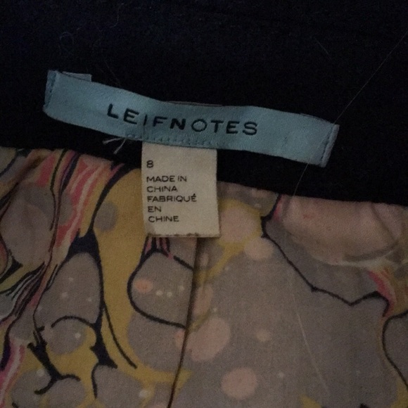 Anthropologie Navy Wool Jacket - Picture 4 of 6